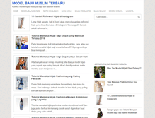 Tablet Screenshot of jilbab-terbaru.com